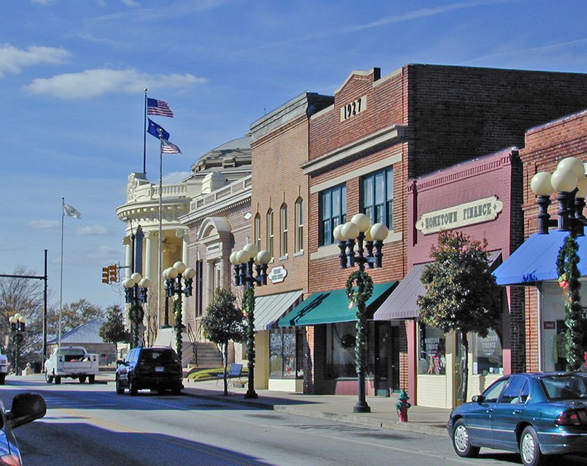 Downtown, Union County, SC