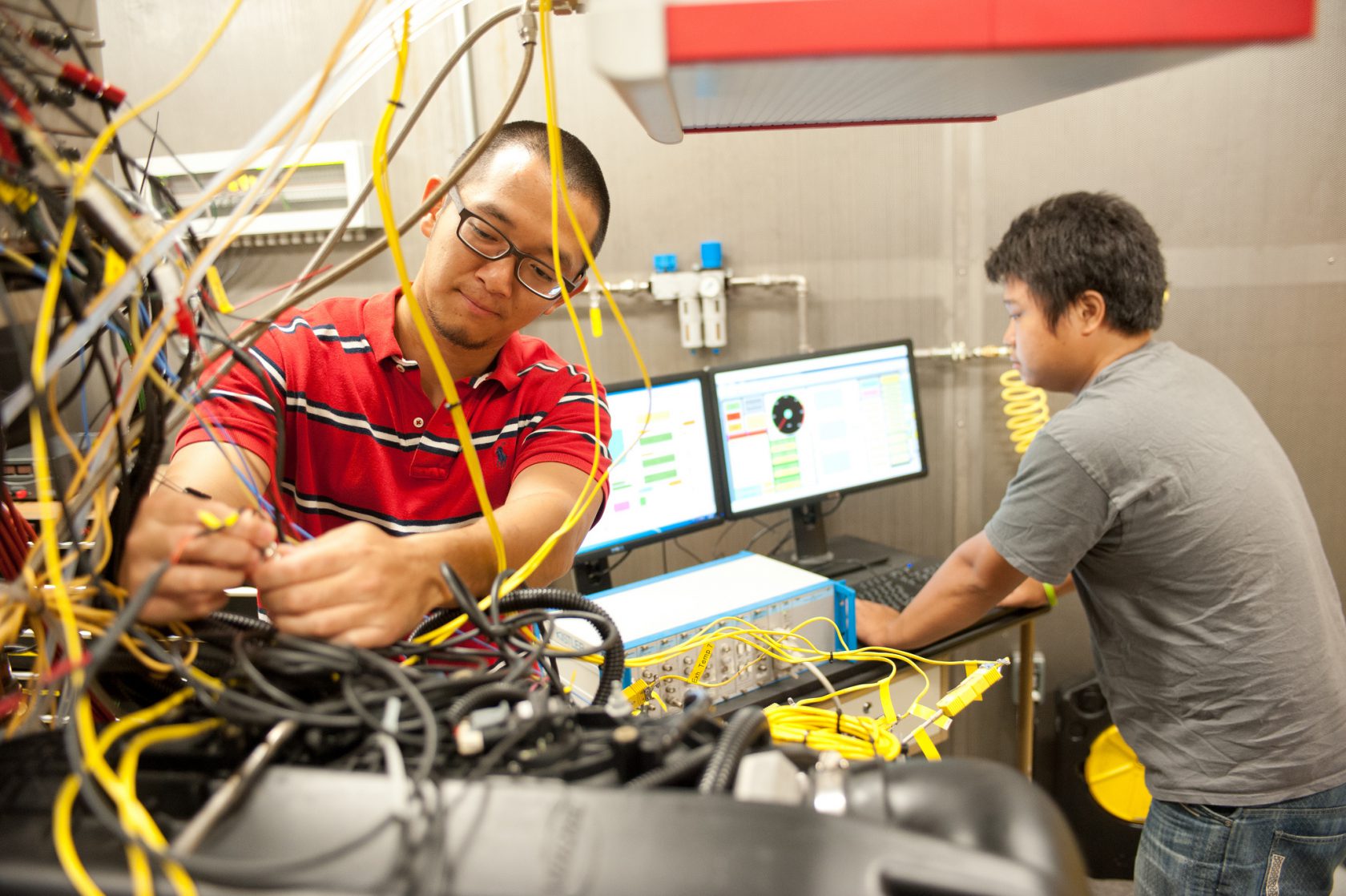 CUISAR student and dyno testing, Greenville, SC